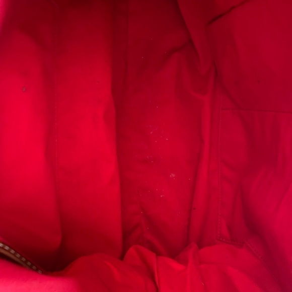 Dooney & Bourke XLarge Green Suede Courtney Sac - Picture 3 of 8